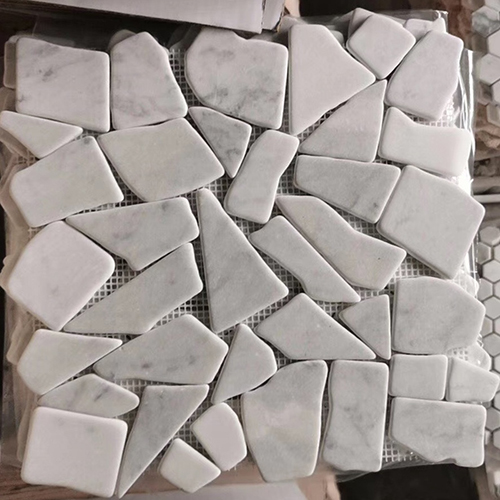 Carrara white mosaic CA005.jpg
